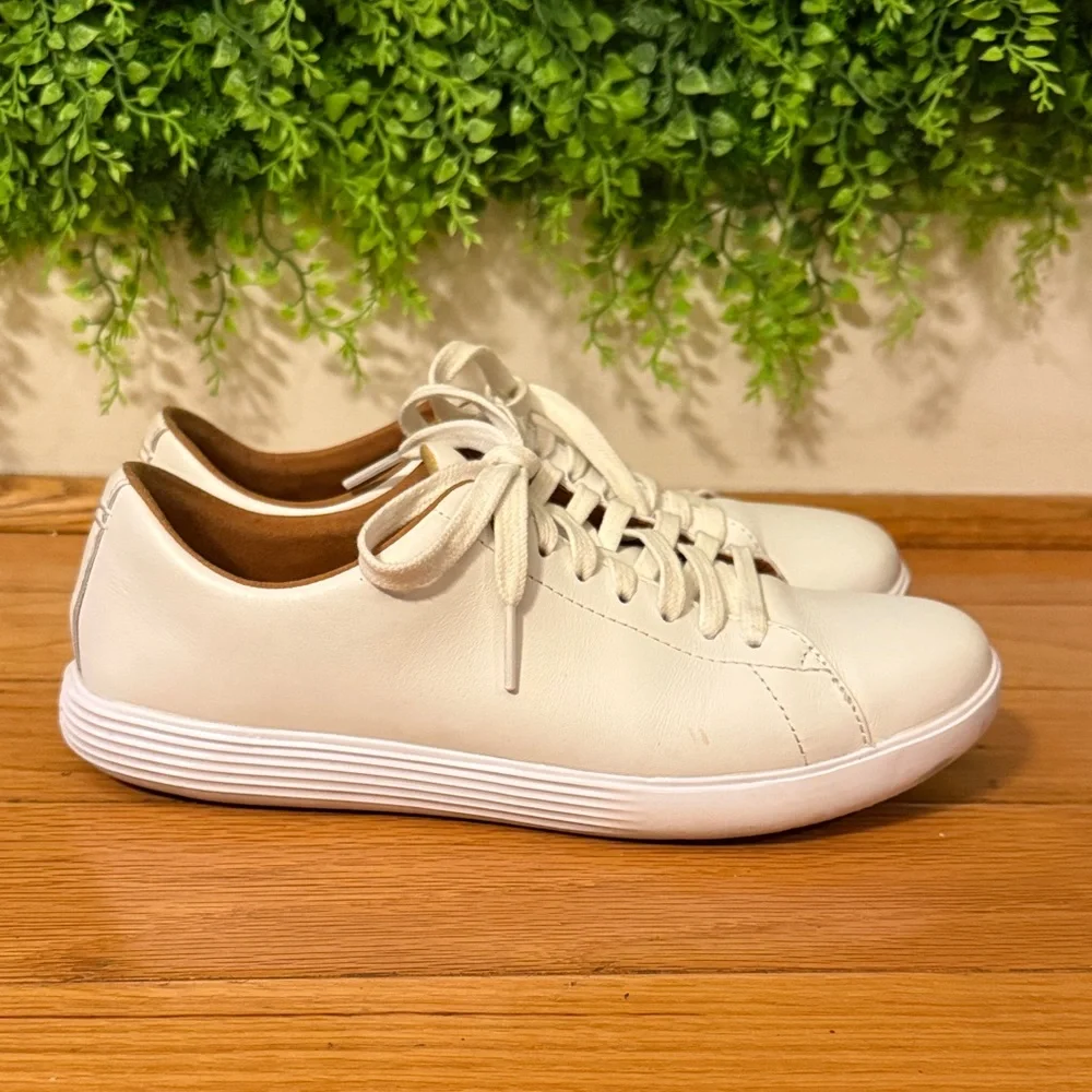 Cole Haan Grand Øs White Sneakers - Picture 3 of 12